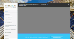 Desktop Screenshot of fairpark.org